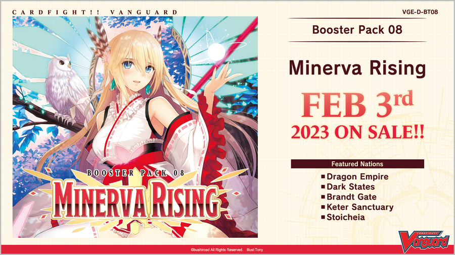 D-BT08 Minerva Rising Booster Box