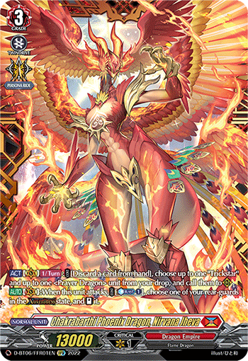 Chakrabarthi Phoenix Dragon, Nirvana Jheva (FFR)