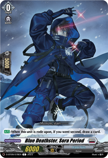 Blue Deathster, Sora Period