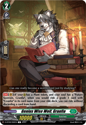 Genius Wise Wolf, Granfia